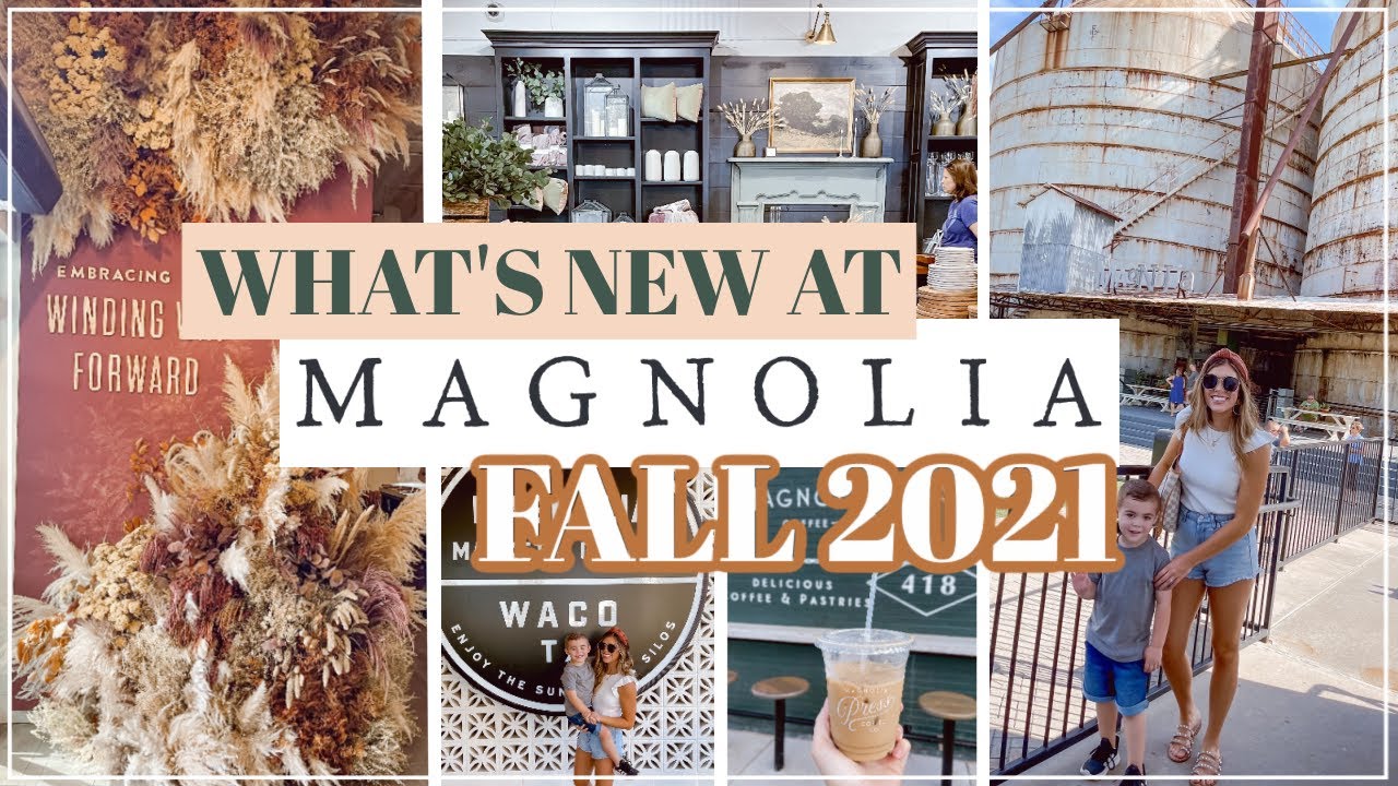 FALL at MAGNOLIA MARKET & SILOS 2021 | FALL SHOP WITH ME 2021 + Exploring MAGNOLIA in WACO TX!
