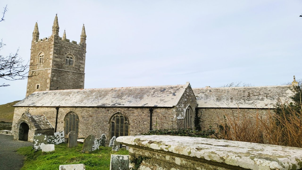 A VISIT TO THE CHURCH OF SAINT'S MERWENNA AND JOHN THE BAPTIST AT MORWENSTOW, NORTH CORNWALL VLOG 33