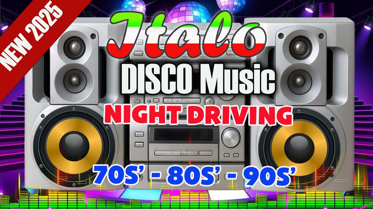 EUROBEAT BASS DRIVE ⚡ Ultimate Italo Disco Car Mix | Driving Music 2025 | Bass Test for Speakers