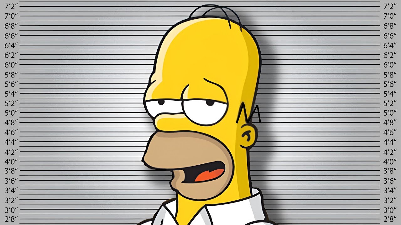 If Homer Simpson Was Charged For His Crimes