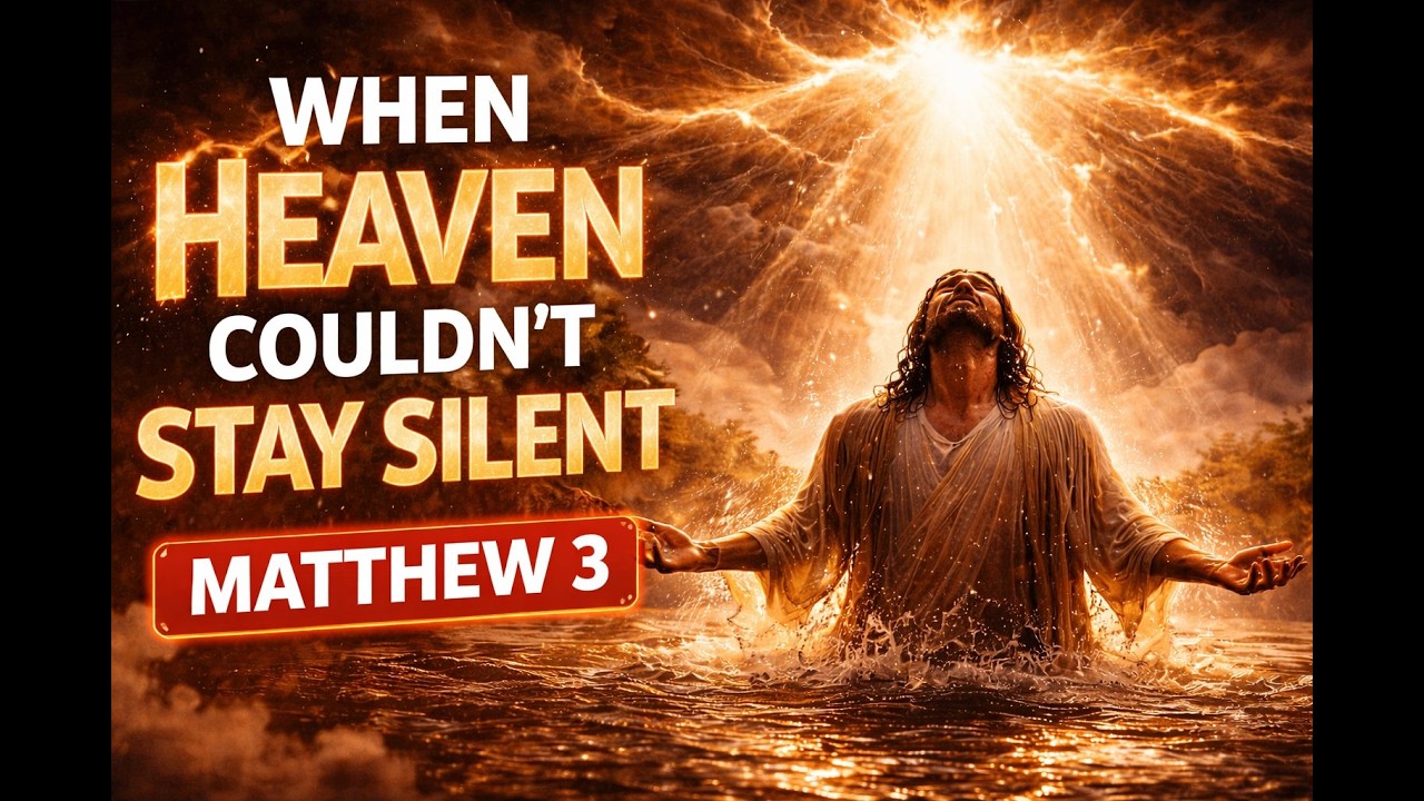 When Heaven Couldn't Stay Silent | Matthew 3