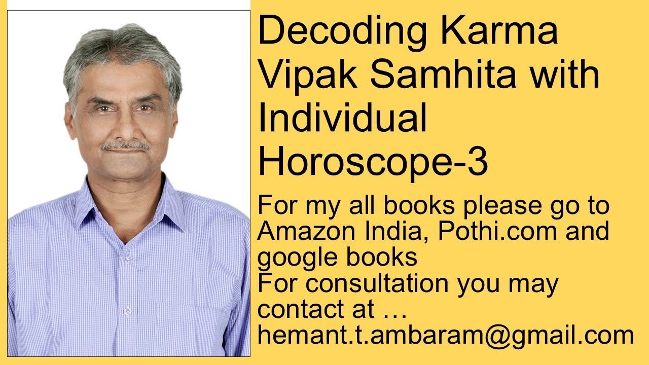 Decoding Karma Vipak Samhita with Individual Horoscope 3