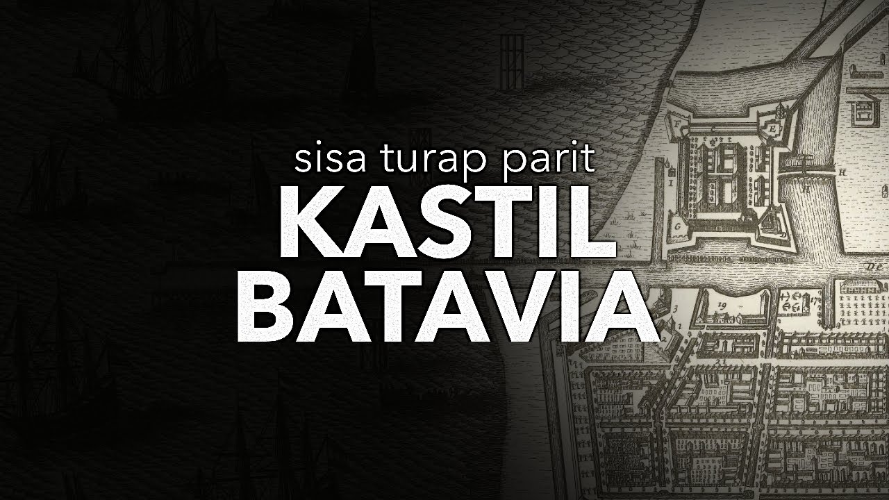 Sisa Turap Parit Kastil Batavia