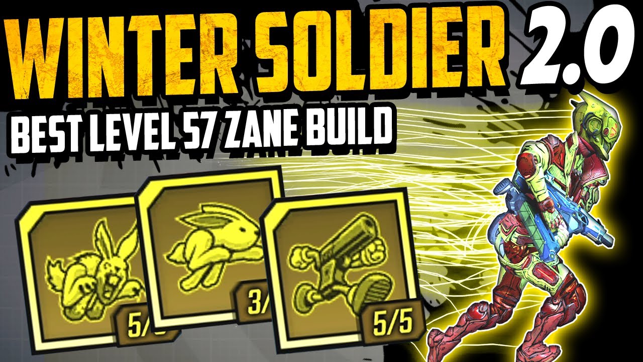 Winter Soldier 2.0 - BEST ALL ROUND ZANE LV 57 BUILD - Borderlands 3 - Zane Level 57 Build Guide