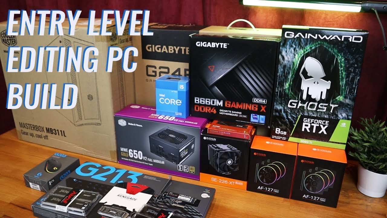 Intel PC Build | CORE i5 12500 | RTX 3060 Ti | CoolerMaster & ID-Cooling