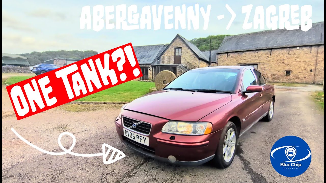Can we get this Volvo S60 from Abergavenny to Zagreb on one tank of fuel?