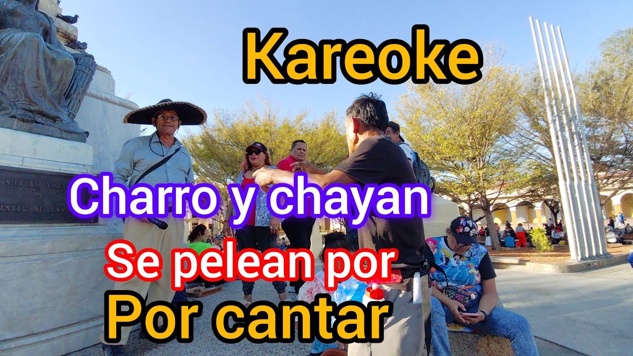 Chayan y el charro se pelean por cantar en kareoke