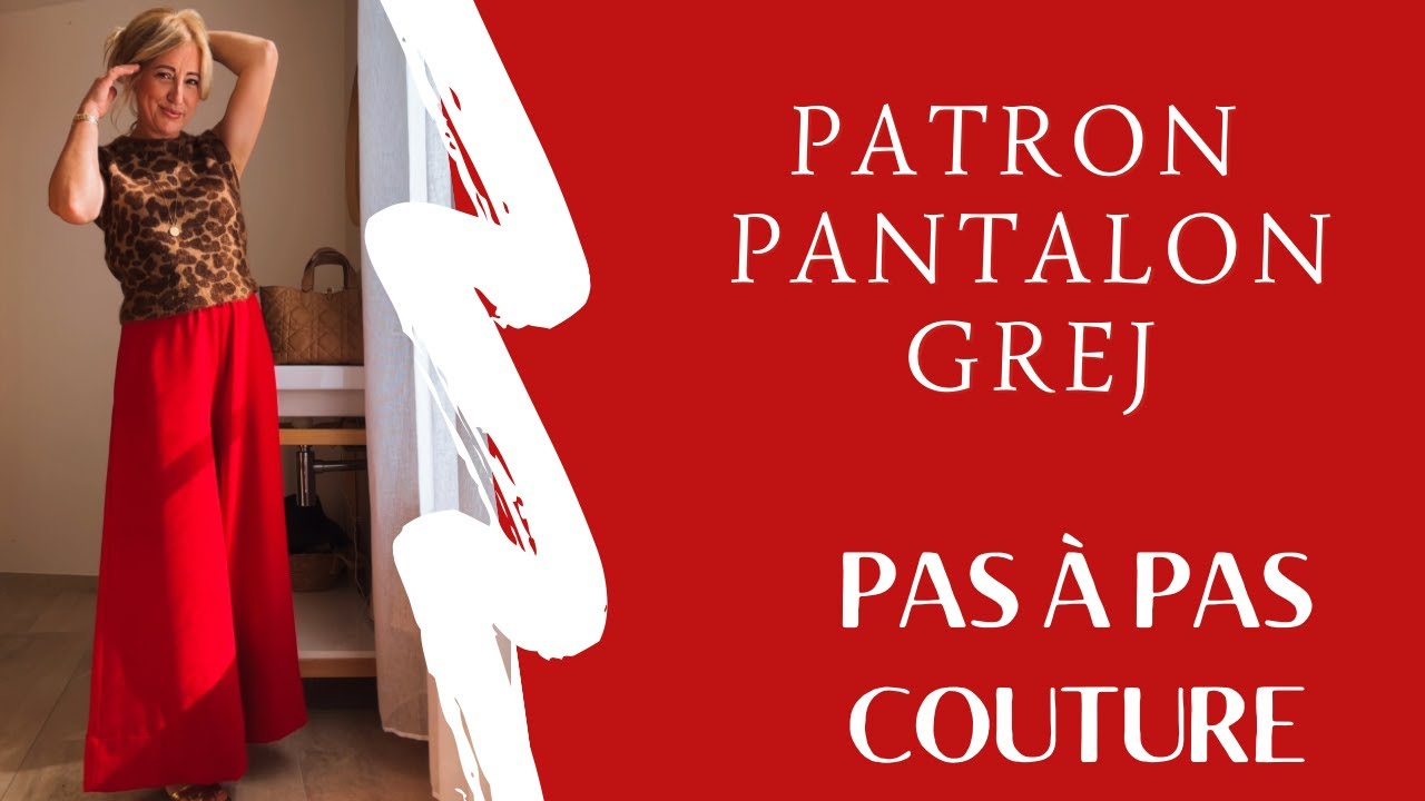 Pas à pas de couture du pantalon GREJ