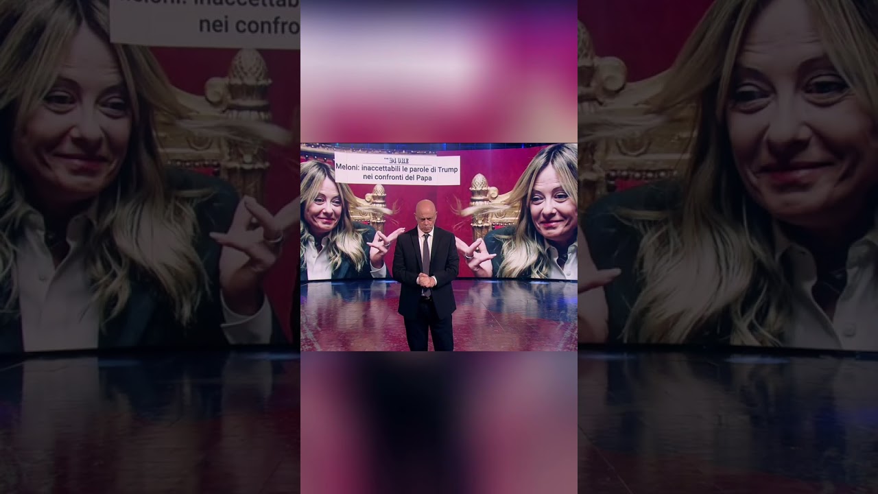 Meloni vs. Trump: The Heroine Challenging the Pope! #shorts