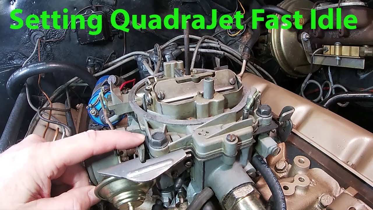 Как настроить быстрый холостой ход QuadraJet