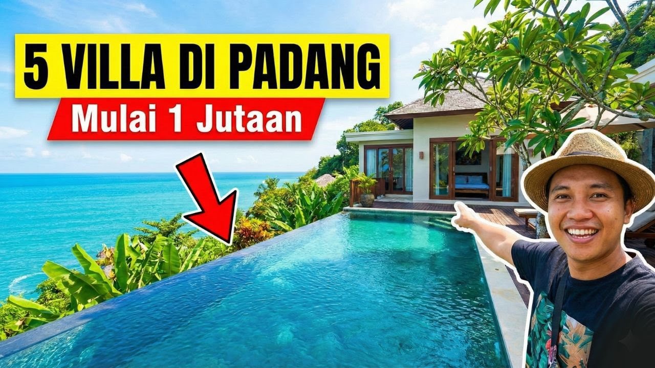 5 Villa Terbaik di Padang dengan Private Pool & View Laut (Update 2026)