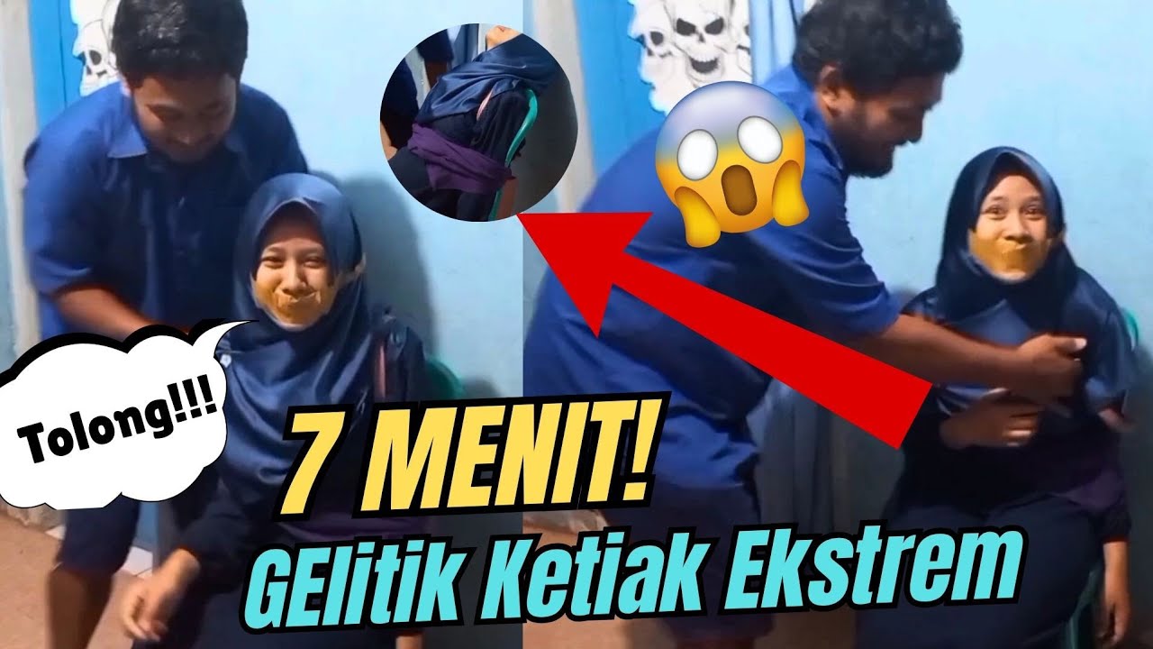 POV : Challenge Gelitik Ketiak Paling Ekstrem 7 Menit Plus Bekap