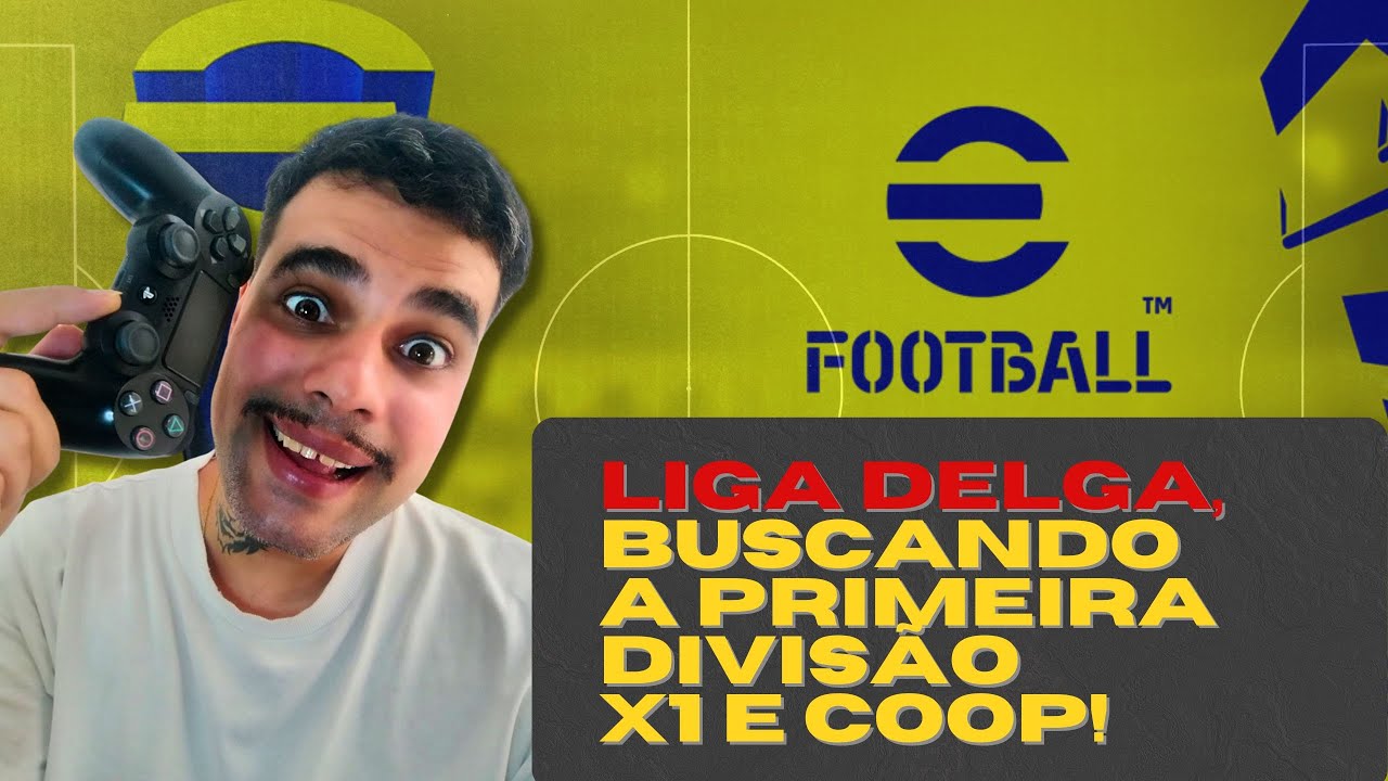 BORA JOGAR EFOOTBALL AO VIVO! 🎮 Divisão Efootball, Liga Delga, X1 e Coop! brotaaaa (Portrait)