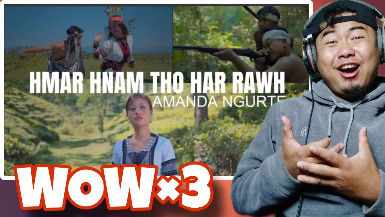 HMAR HNAM THO HAR RAWH - AMANDA NGURTE ( Hmar Hla ) // REACTION !!