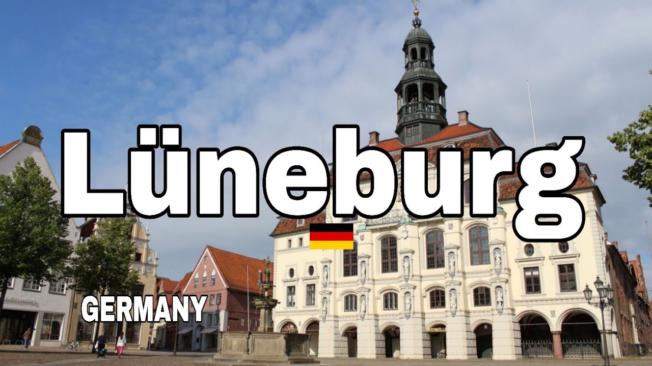 L&uuml;neburg Germany Walking Tour &ndash; From Train Station to Historic Old Town & Stintmarkt | 4K 60fps