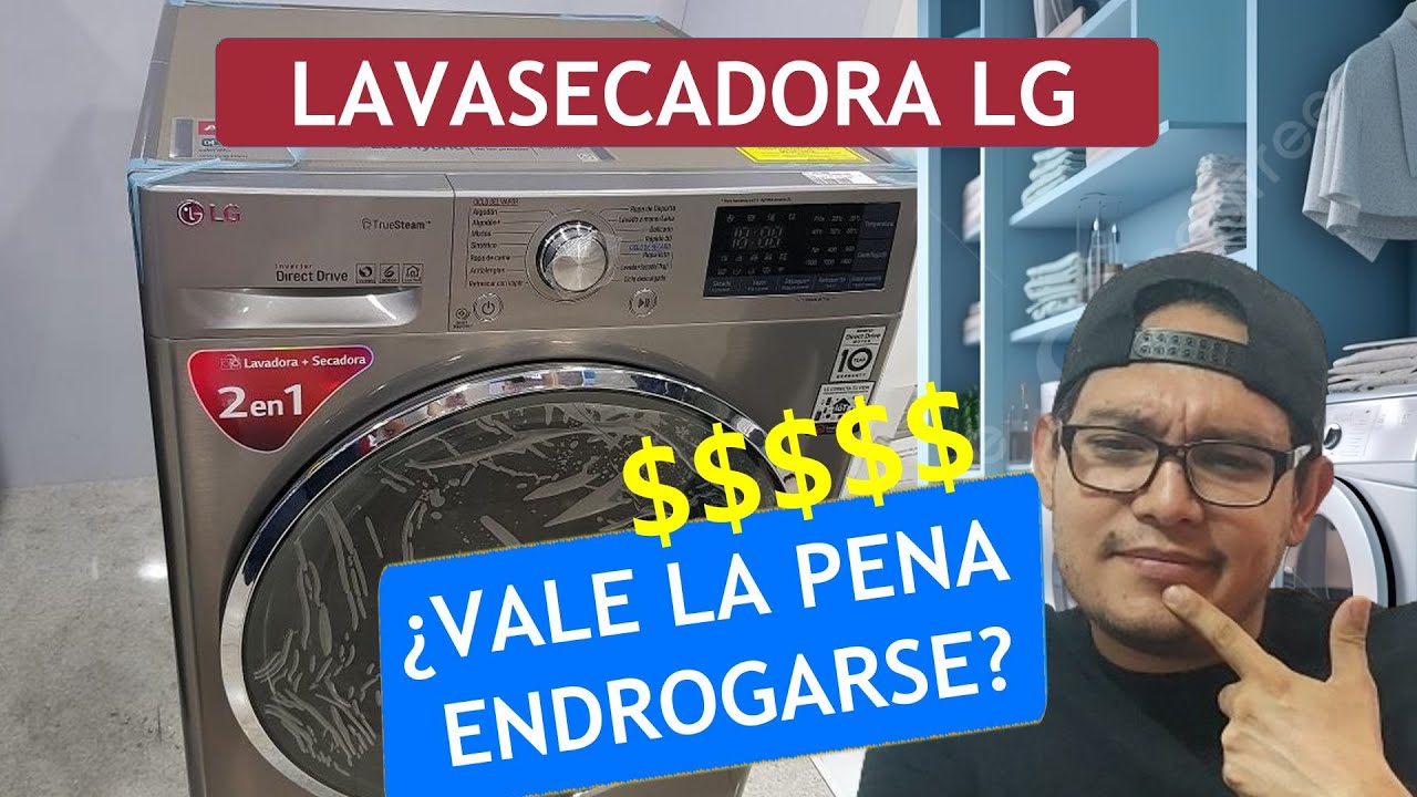 Lavasecadora LG ¡Ve Esto Antes de Comprarla! - (Modelos WD12WVC4S6 / WD12VVC4S6S)