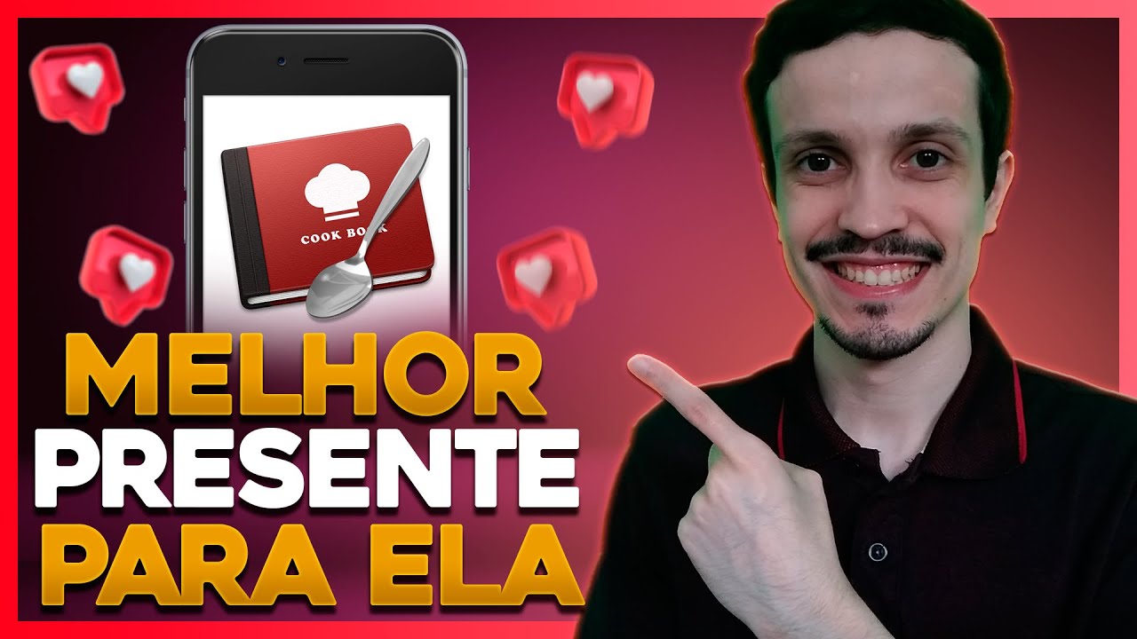 ❤️️ LINDO - Como Fazer um Presente para Dia das Mães em Aplicativo de Receitas WebApp No Code
