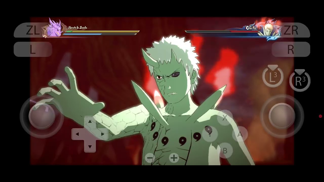 Naruto and Sasuke vs Ten Tails Obito! Naruto Shippuden UNS4: Road to Boruto on Yuzu Switch! 