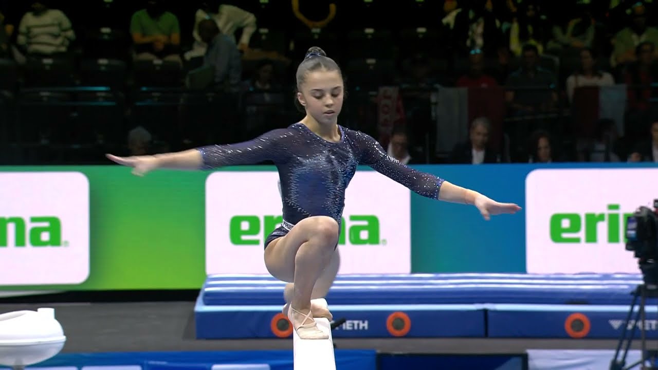 Giulia Perotti - Trave - (12,066) - Campionato Europeo Ginnastica Artistica - Leipzig - 26-5-25