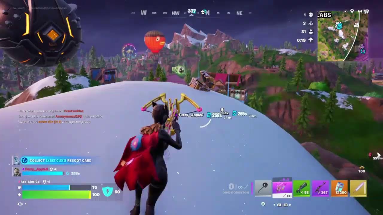 Monday Fortnite with Fuzzy