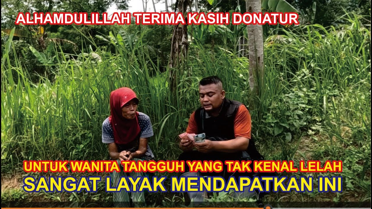 ALHAMDULILLAH BU HAYATI WANITA TANGGUH TAK KENAL LELAH SANGAT LAYAK MENDAPATKAN INI ||TERIMAKASIH