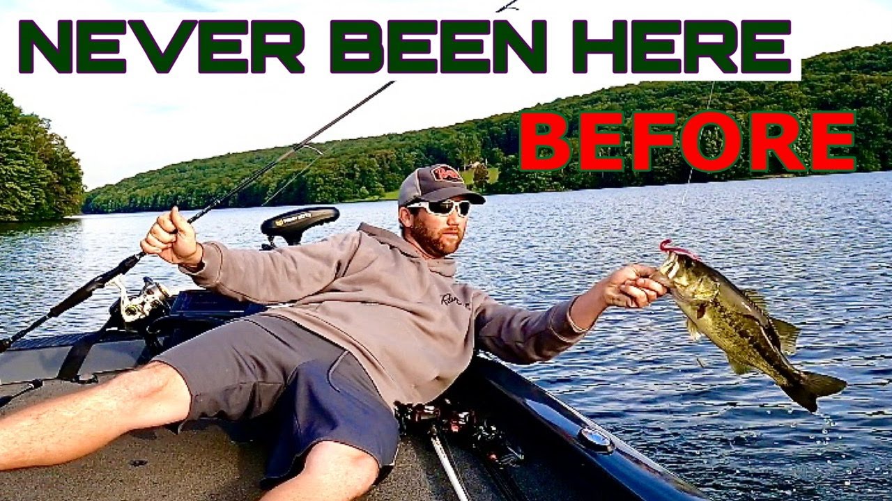 First Trip Ever to High Point Lake. Bass and pike fishing!