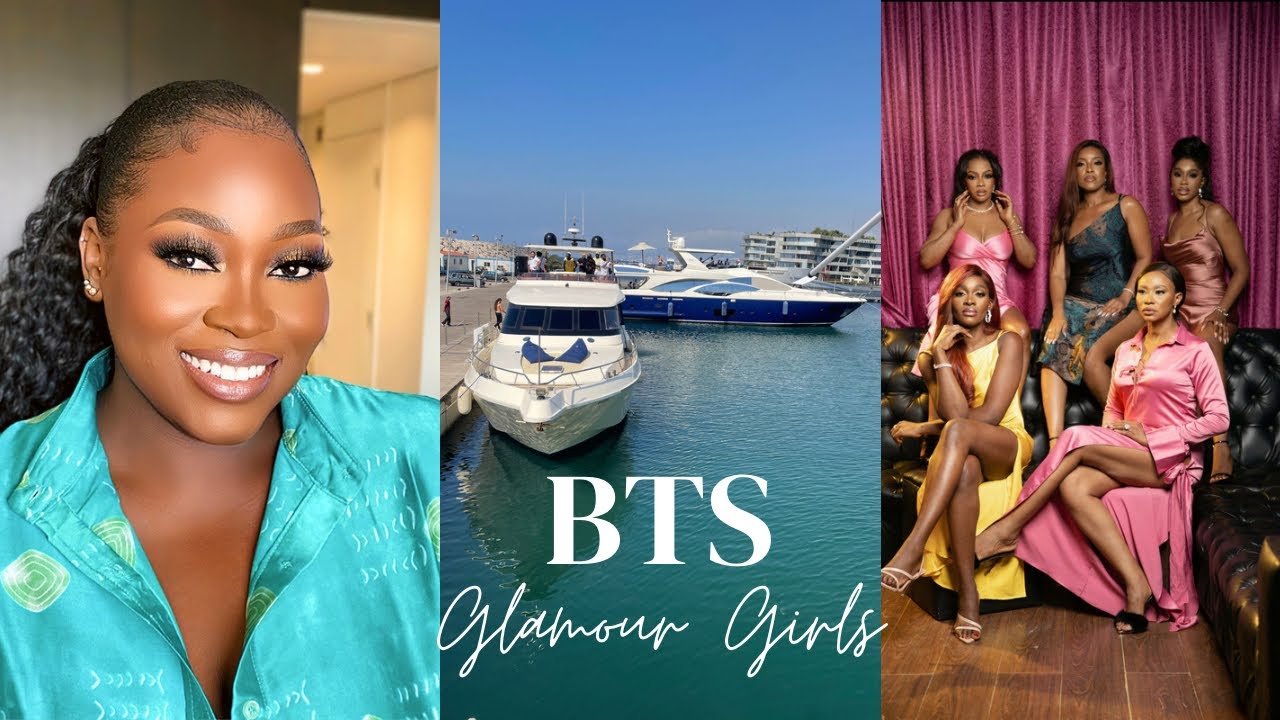 FLYING ON A PRIVATE JET FOR THE FIRST TIME WITH THE CAST OF GLAMOUR GIRLS