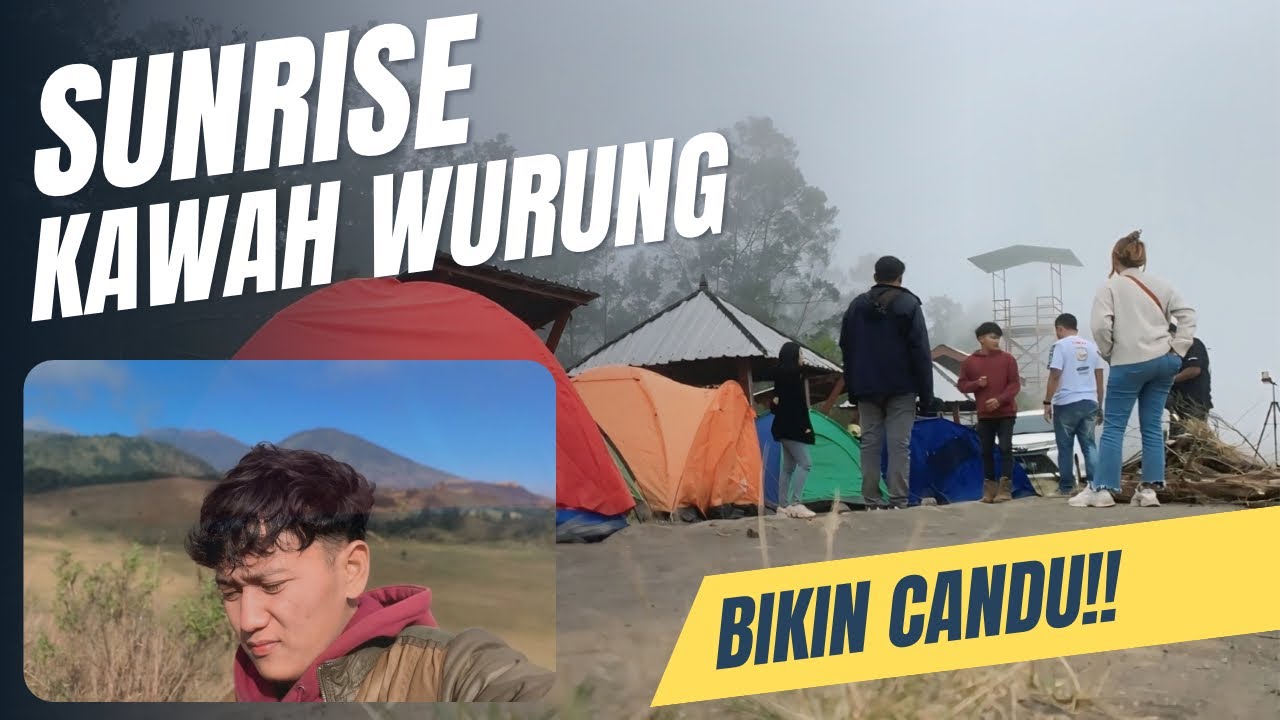 SUNRISE DI KAWAH WURUNG BIKIN CANDU!!