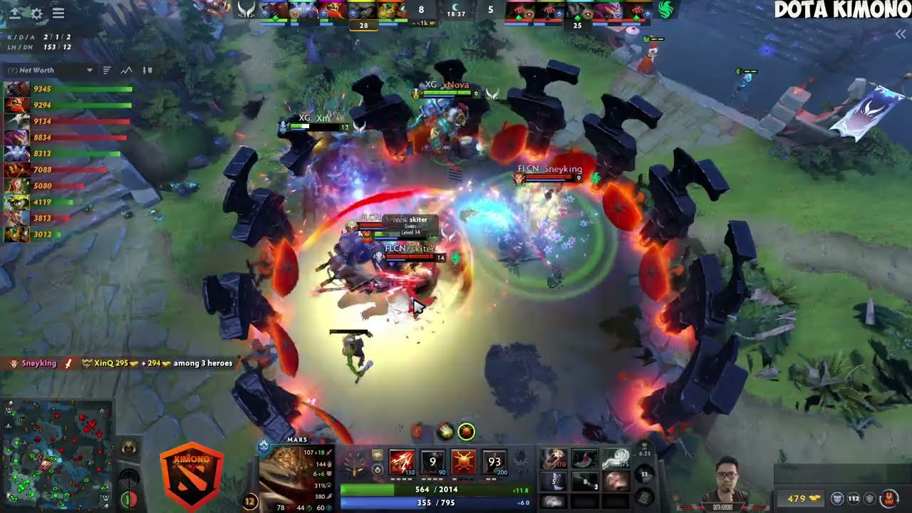 🔥 XXS - MARS : XTREME GAMING VS TEAM FALCONS FINAL THE INTERNATIONAL 2025 DOTA 2 - 7.39d 6 4 18 🔥