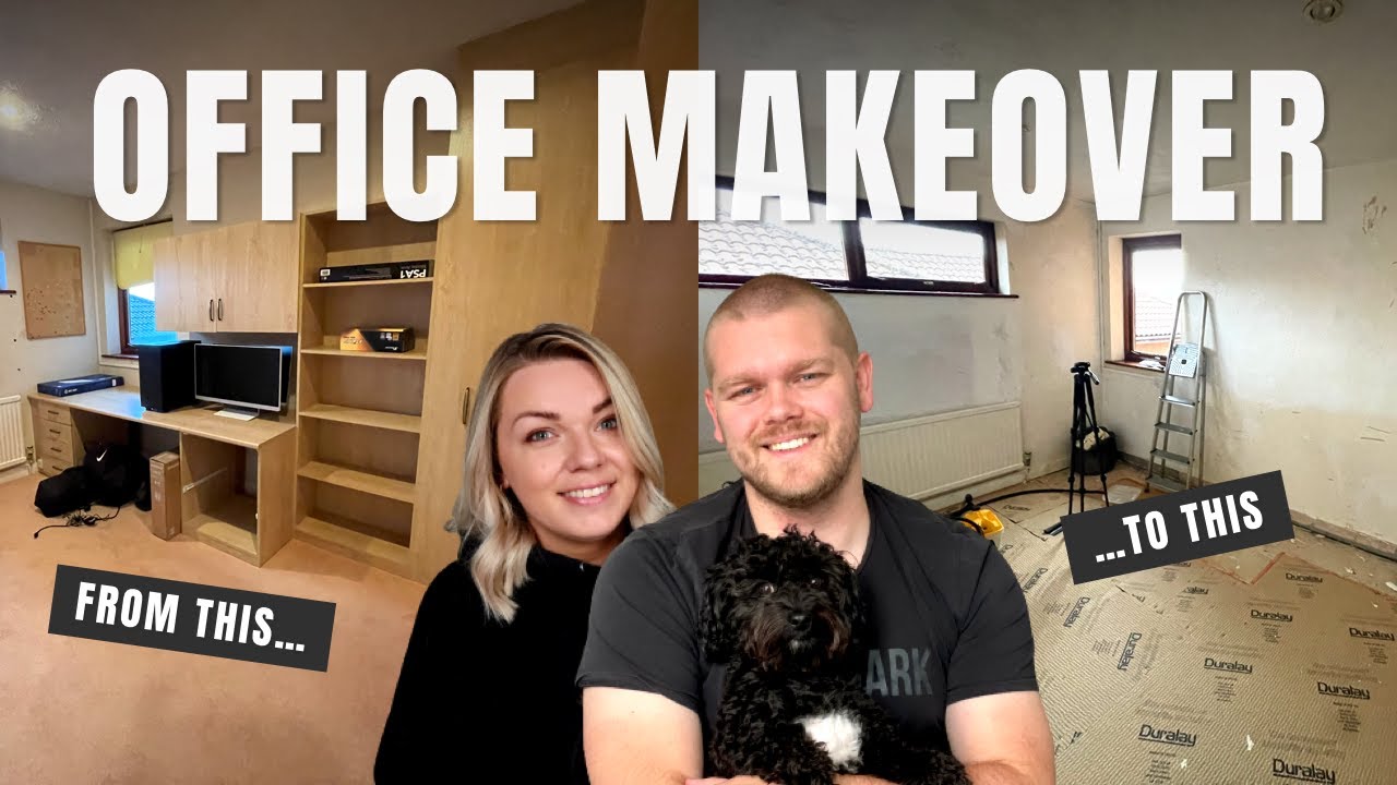 Office Renovation | Wallpaper Stripping & Prepping | Louise Henry