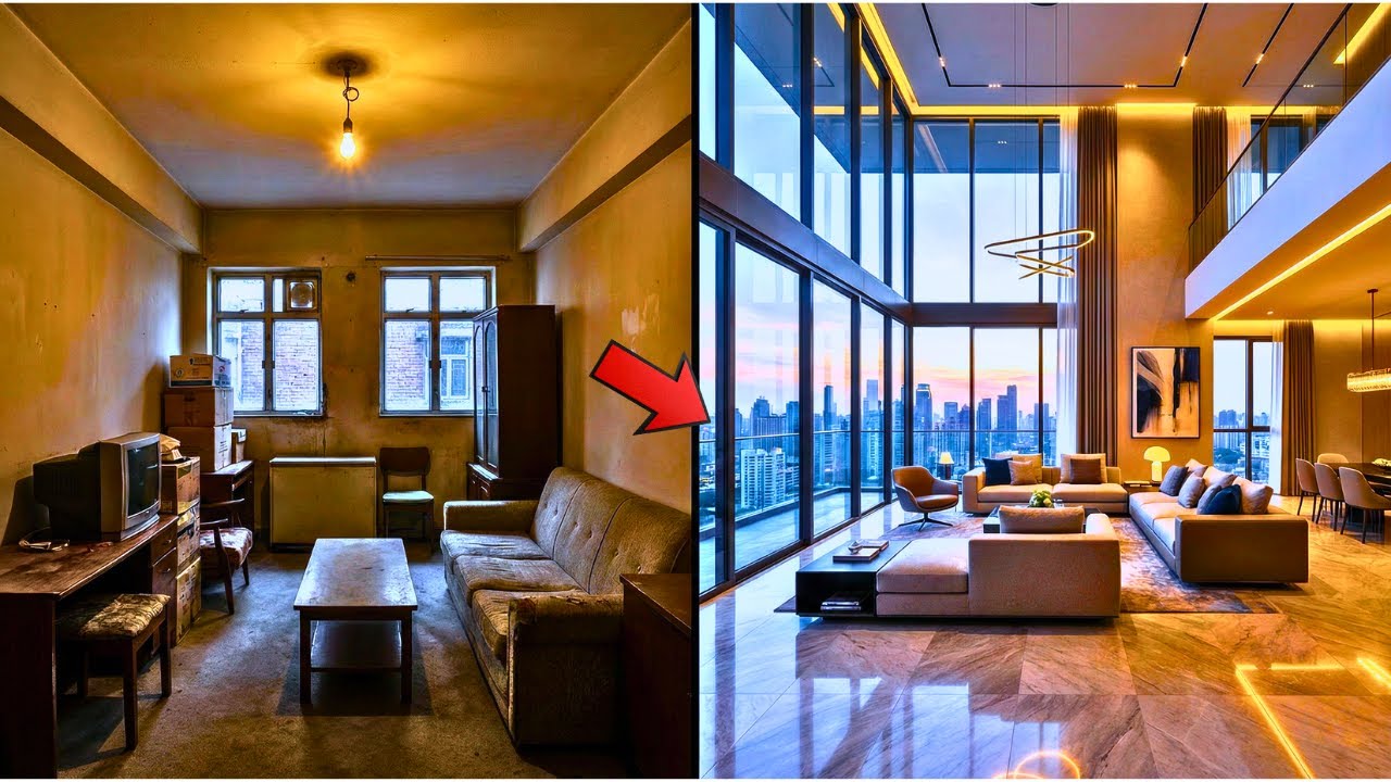 Small Space Turned Luxury Penthouse  Cinematic Renovation