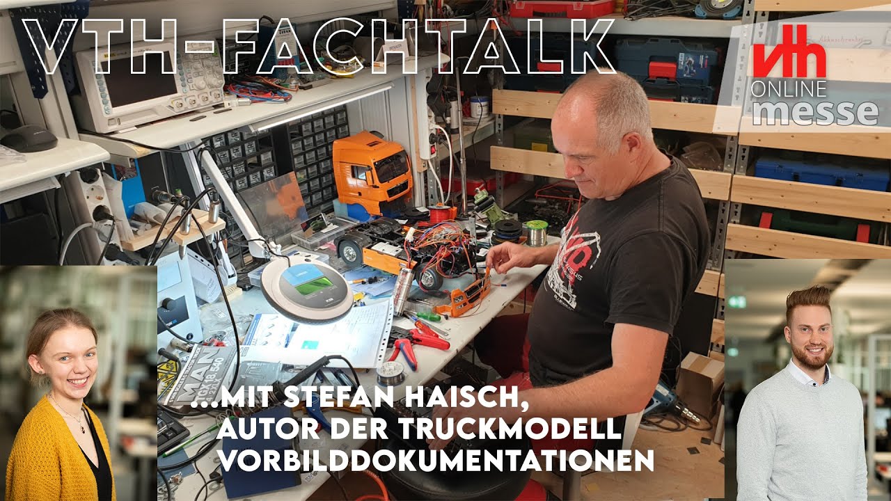 Gespr&auml;ch mit Stefan Haisch &uuml;ber die TRUCKmodell-Vorbilddokus | 3. VTH Online Messe 2021