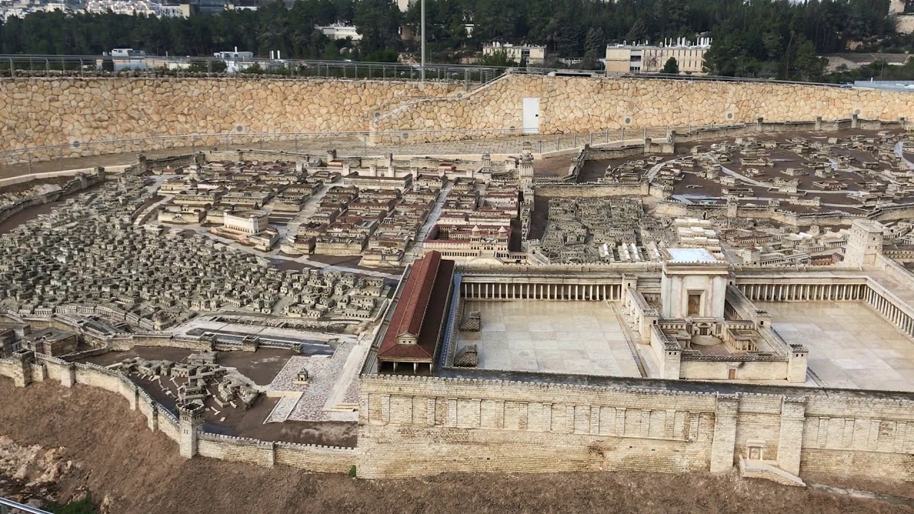 Holy Land Model of Jerusalem in late Second Temple Period