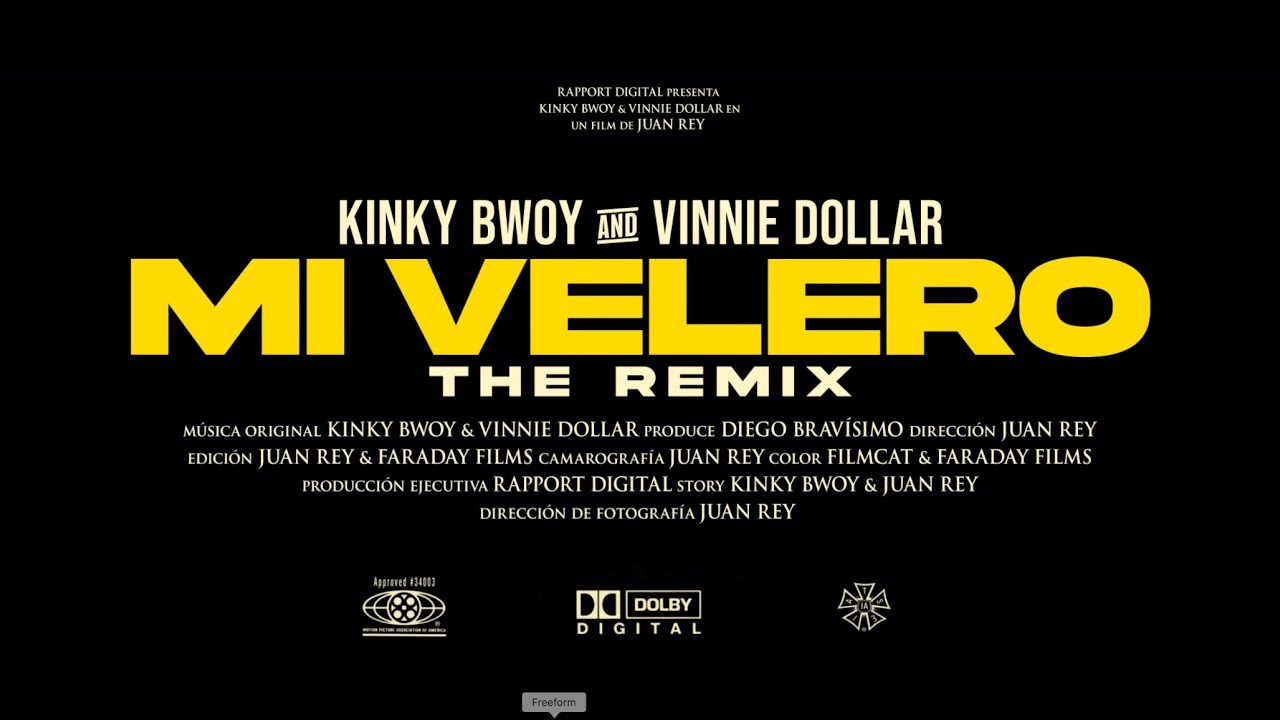 Kinky Bwoy X Vinnie Dollar - Mi Velero - Remix (Videoclip Oficial) #tiktok