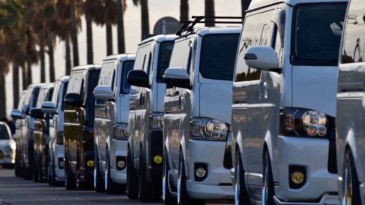 【ドライブ】がしたくなる❗️年末ツーリングオフ会🚐💨【ハイエース】