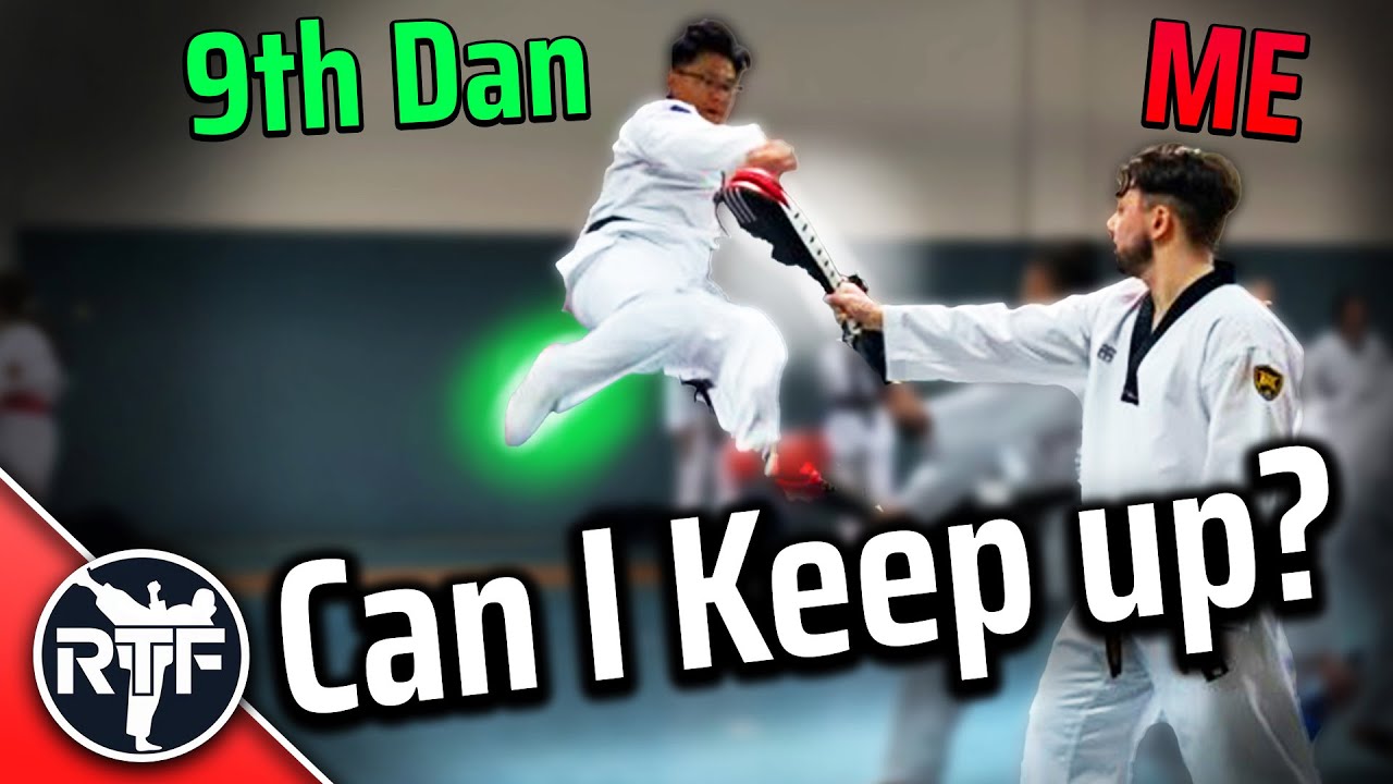 Training with a 9th Degree Taekwondo Grandmaster!