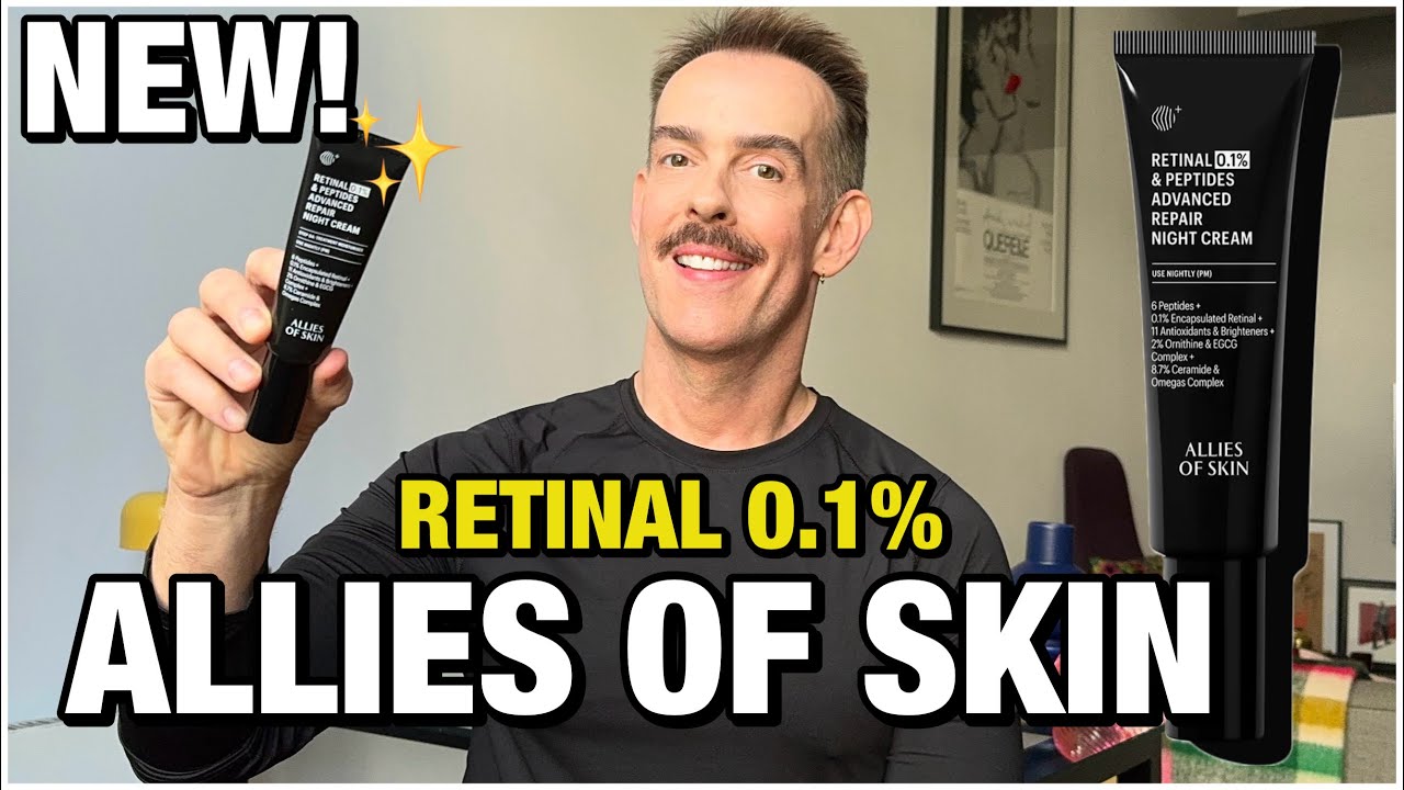 Allies of Skin have a NEW supercharged retinal! The BEST anti ageing skincare...?