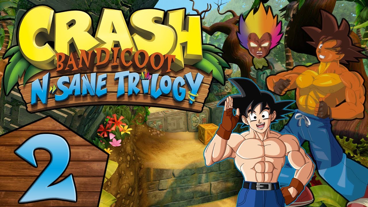 Goku Plays Crash Bandicoot (N. Sane Trilogy) Part 2