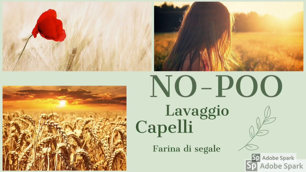 NO-POO lavaggio capelli con farina di segale | capelli spendenti al top