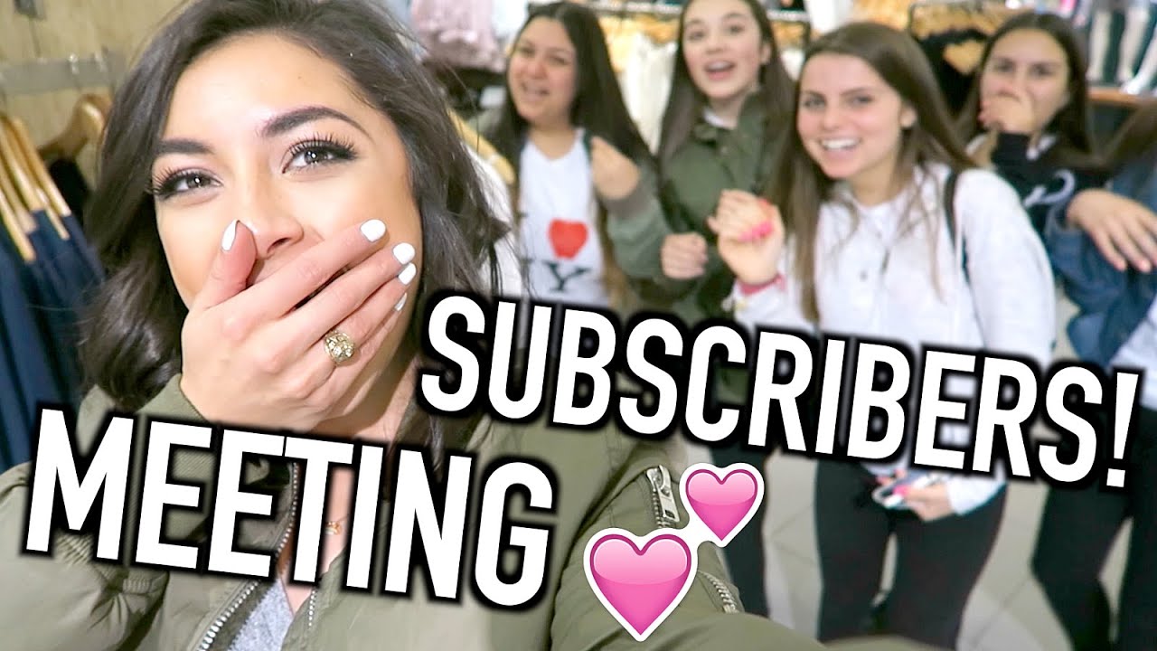 SHOPPING & MEETING SUBSCRIBERS IN NYC! | JeanineTV