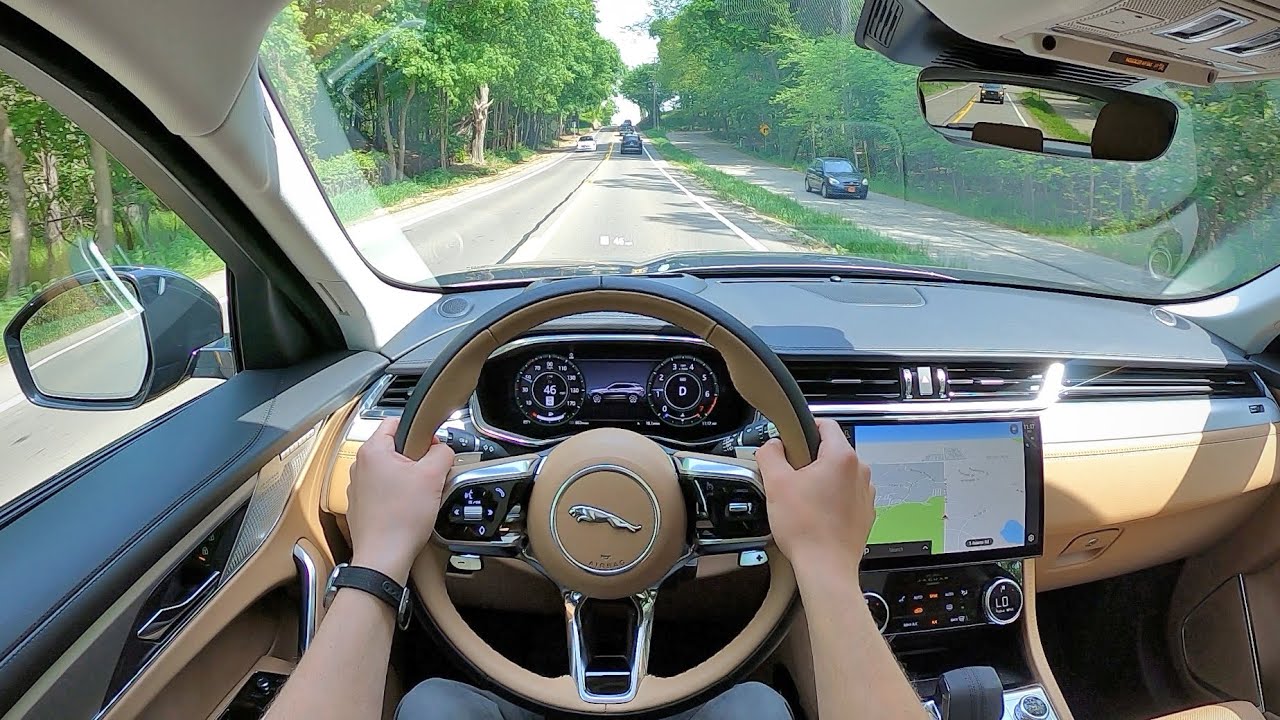 2021 Jaguar F-Pace P340 S - POV First Drive (Binaural Audio)