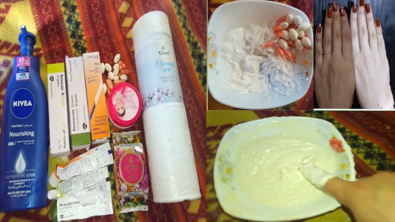 Clobevate Hand & foot Whitening Cream | Beauty Parlour Secret Formula Cream for Whitening 100%