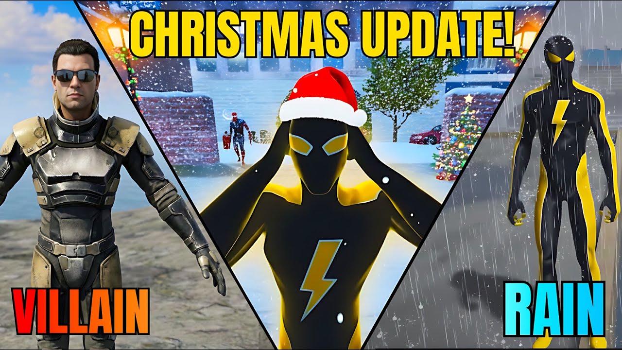 All Upcoming UPDATES Of Spider Fuser In One Video | Christmas Update  🔥