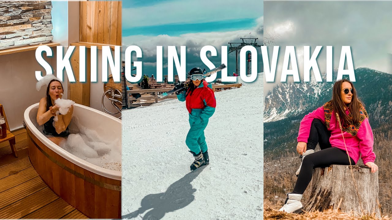 Slovakia Skiing 🇸🇰⛷️SKI HOLIDAY VLOG WITH PRICES #Slovakia