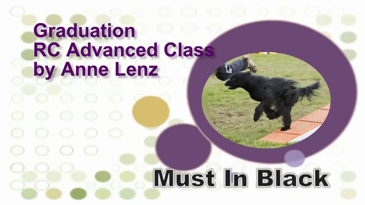 Graduation RC Advanced Class by Anne Lenz - Must In Black