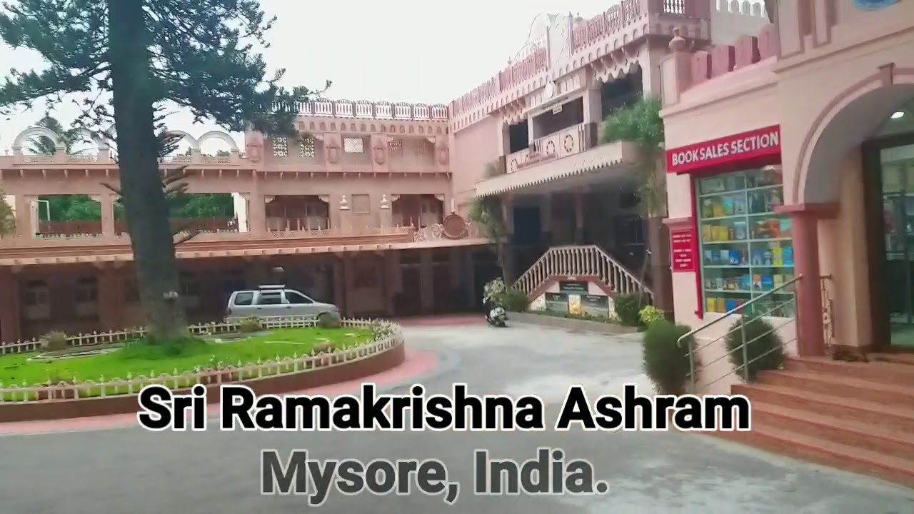 SRI RAMAKRISHNA ASHRAM, MYSORE // MY FAVOURITE PLACE TO MEDITATE
