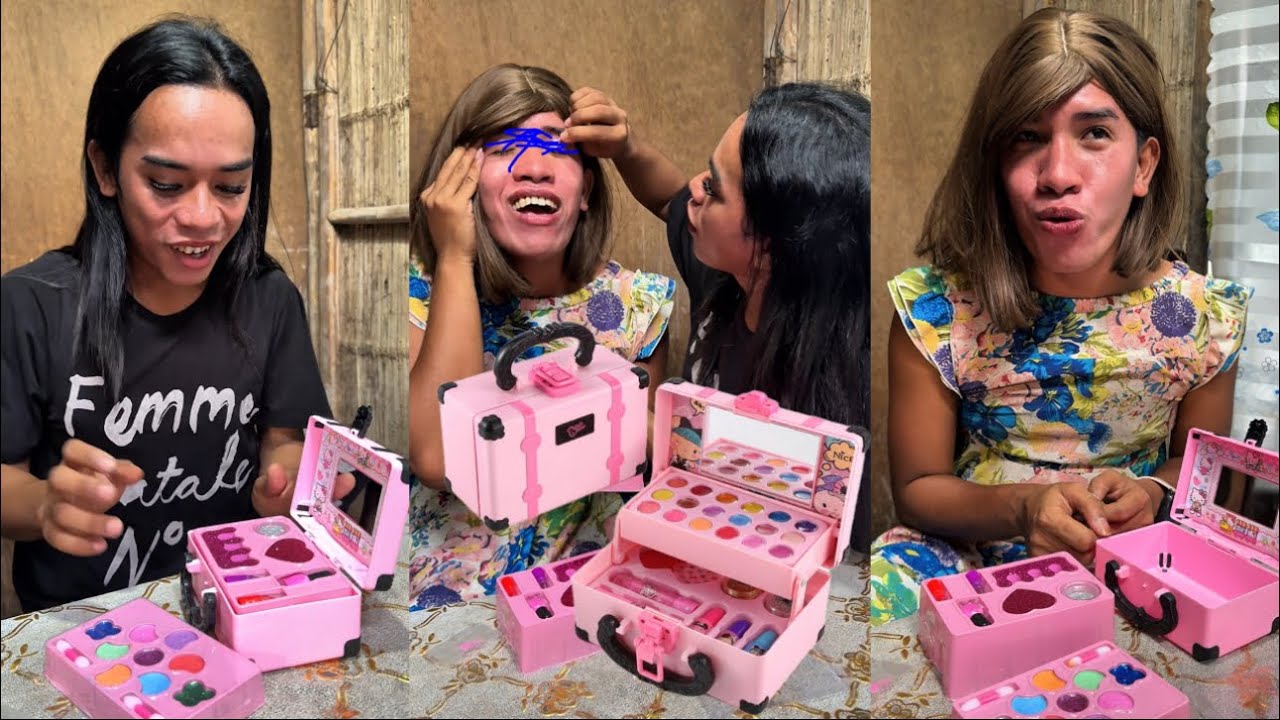 HELLO KITTY MAKE-UP NI SURAYDA SUBRANG GANDA AT NINAKAW NI JUDIAN | DRAMA VIDEO