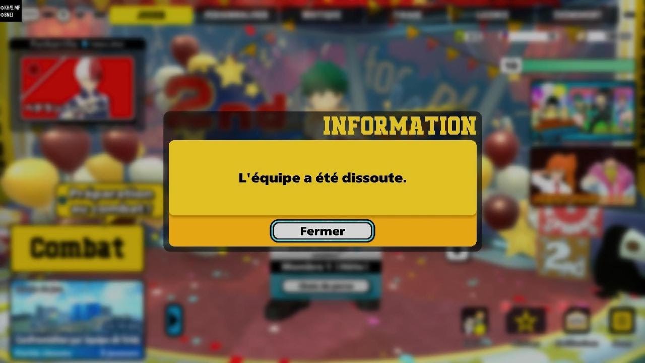 IZUKU OFA tentative de top1 en solo my hero ultra rumble.