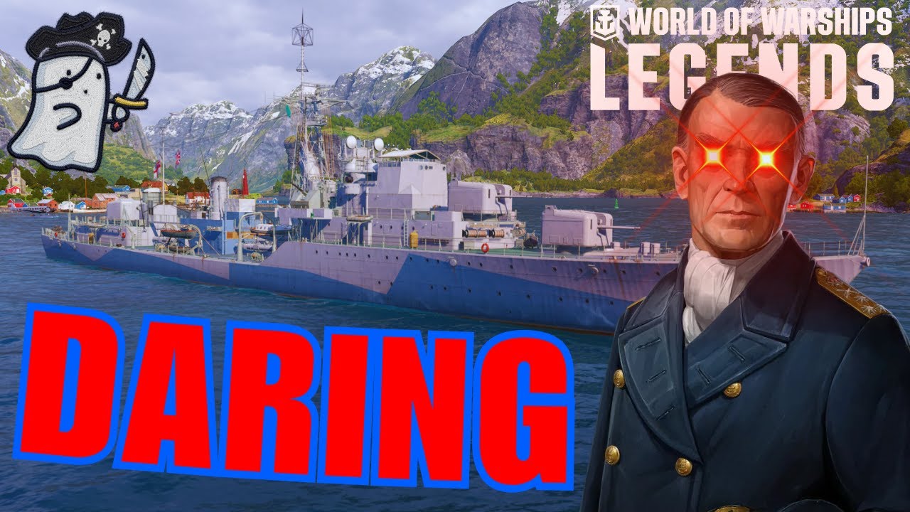 BEST Destroyer in the GAME! - DARING || World of Warships: Legneds