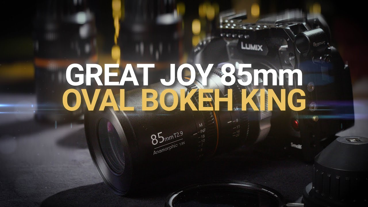 SO MUCH BOKEH! Great Joy 85mm T2.9 1.8X Full Frame Anamorphic Lens Review